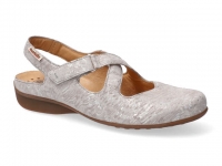 Chaussure mobils mocassins modele fiorine motif sable